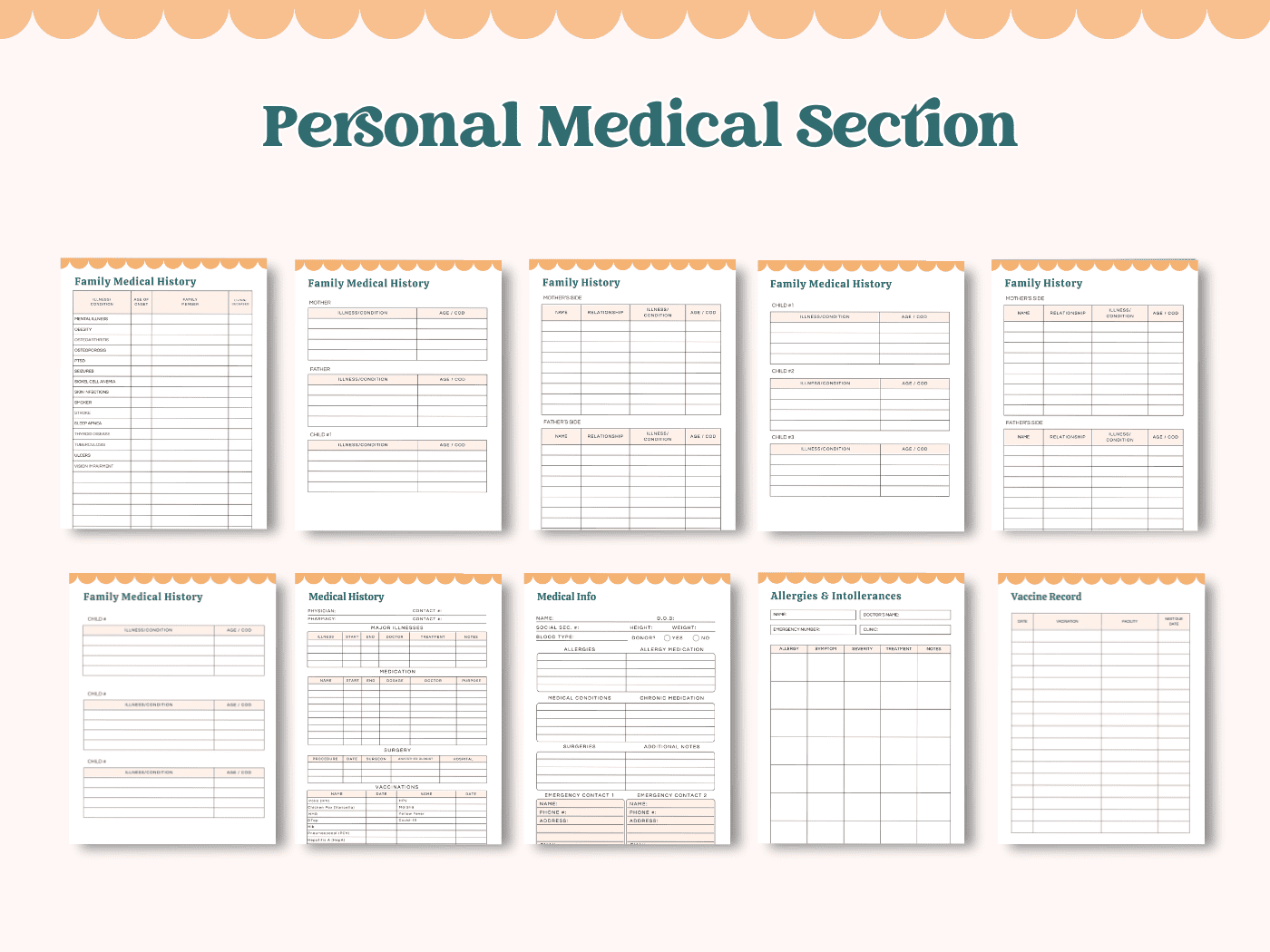 Medical Binder Records Planner - Image 5