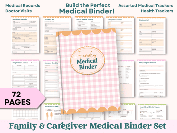 Medical Binder Records Planner