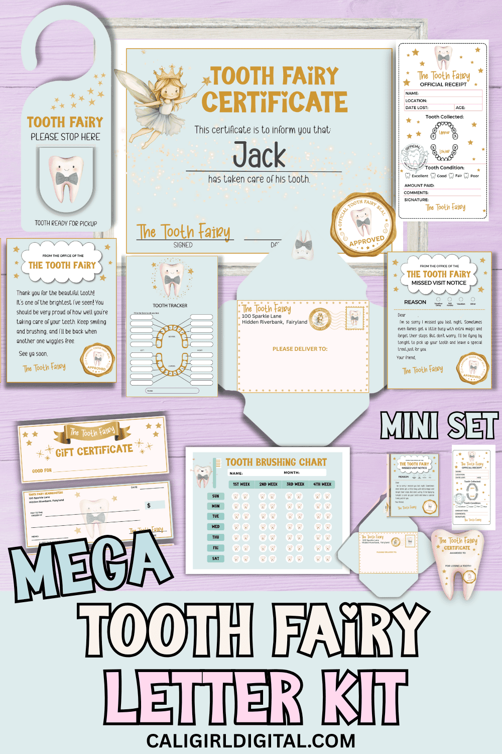 Editable Tooth Fairy Letter Kit - Image 9