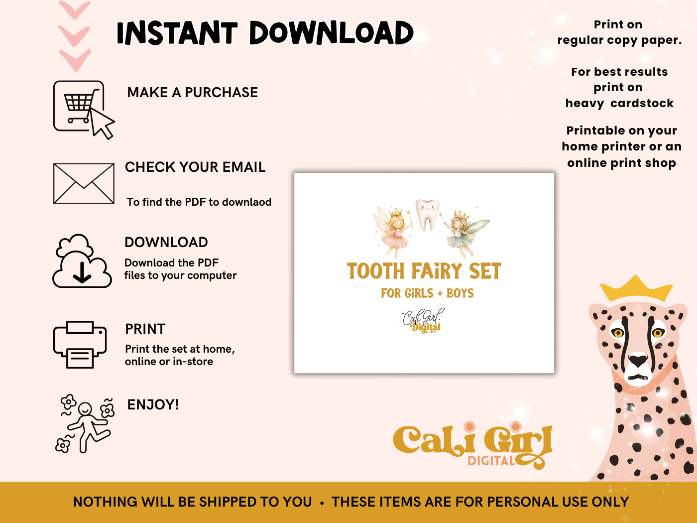 Editable Tooth Fairy Letter Kit - Image 8
