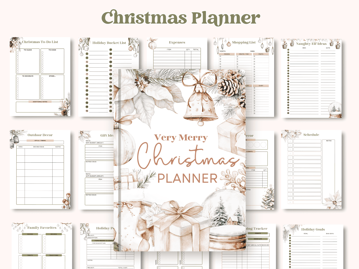 Christmas Planner + Cookie Exchange Set - Image 11
