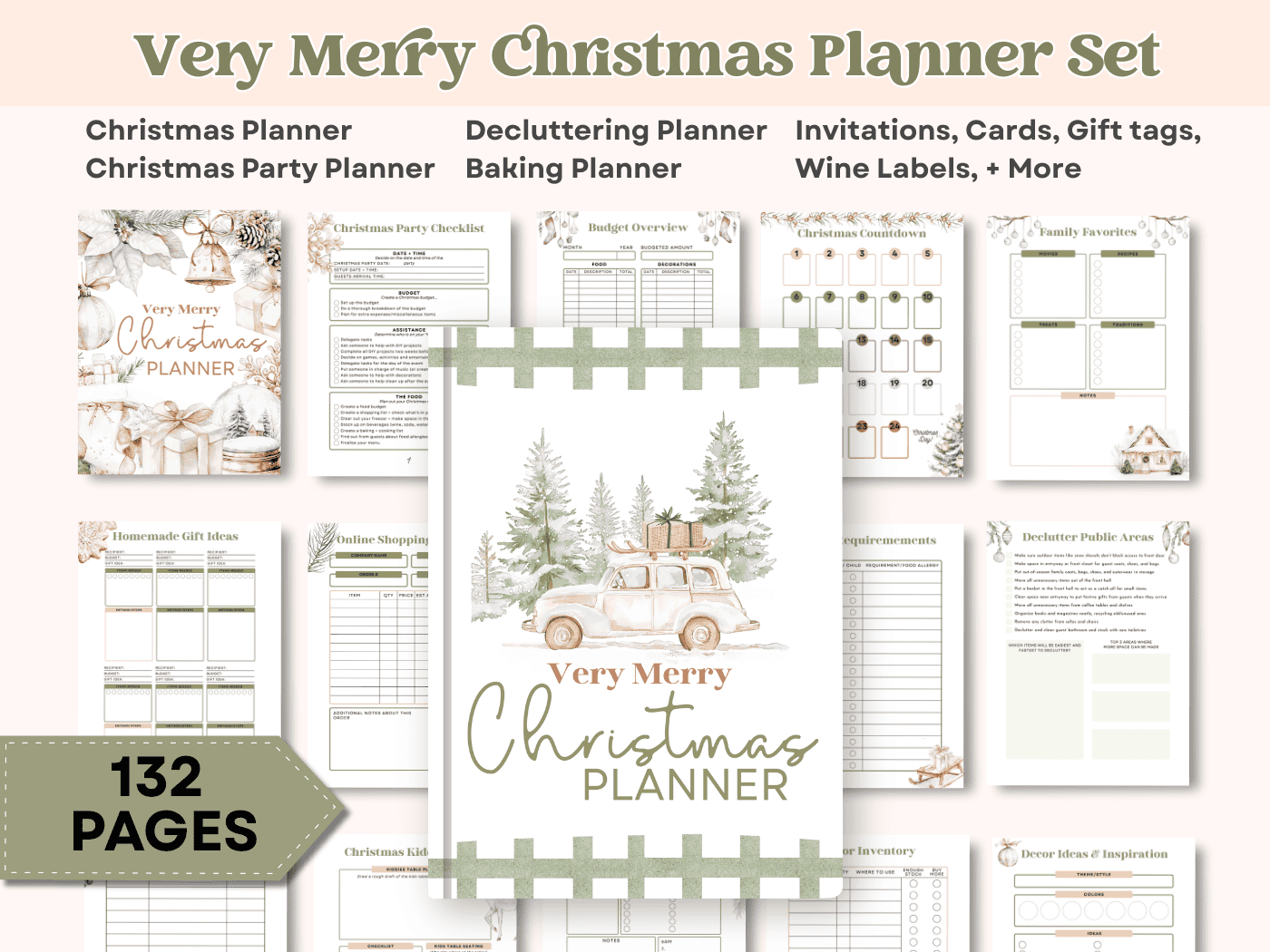 Christmas Planner + Cookie Exchange Set - Image 8