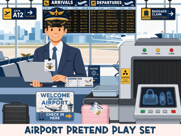 Airport Pretend Play Set